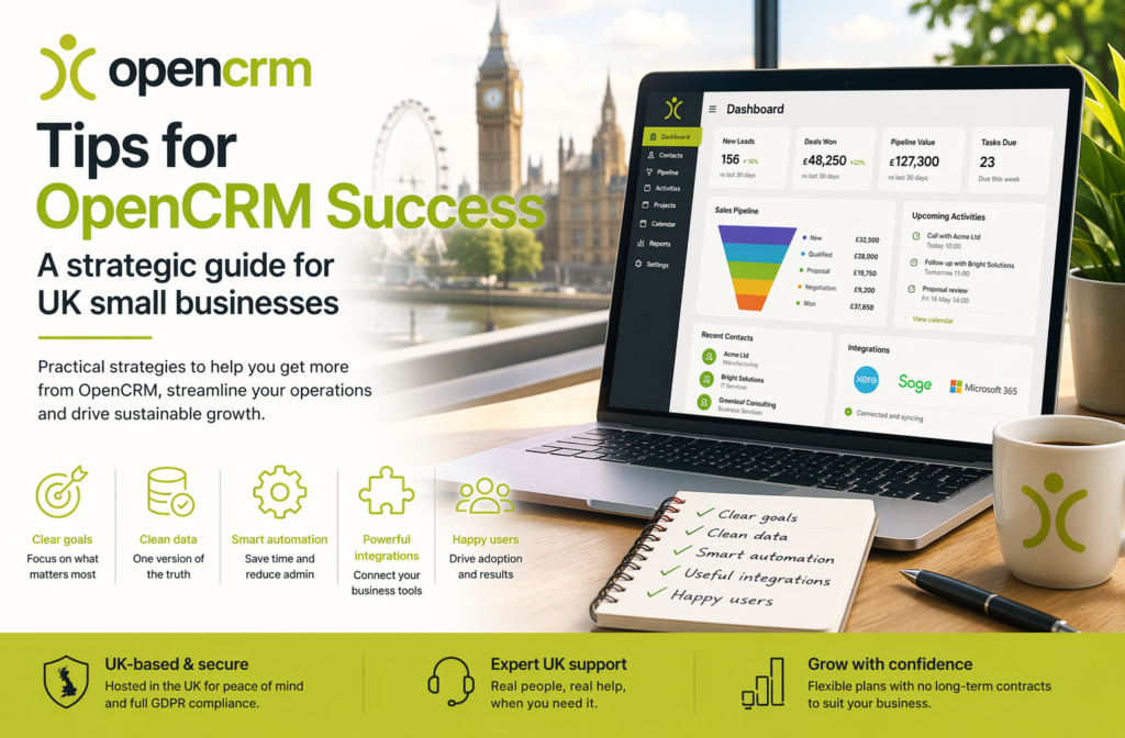 Tips for OpenCRM success